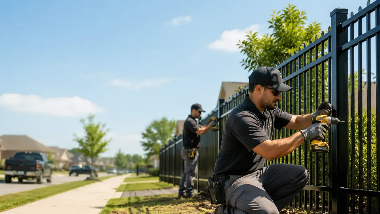 Metal Fence Installation in Bradley, IL